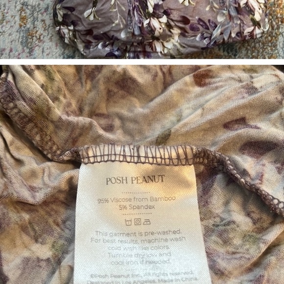 Posh peanut Trinity Crib sheet EUC - Picture 2 of 2